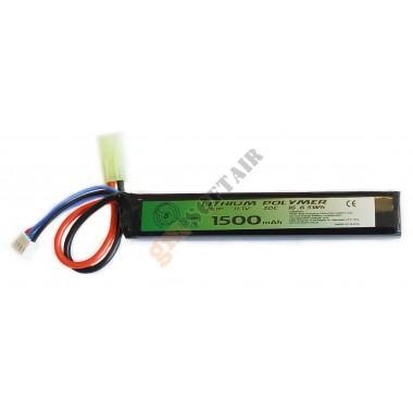 LiPo 11.1 x 1500 30 C Tubo (S3S15C30T SUPREME)