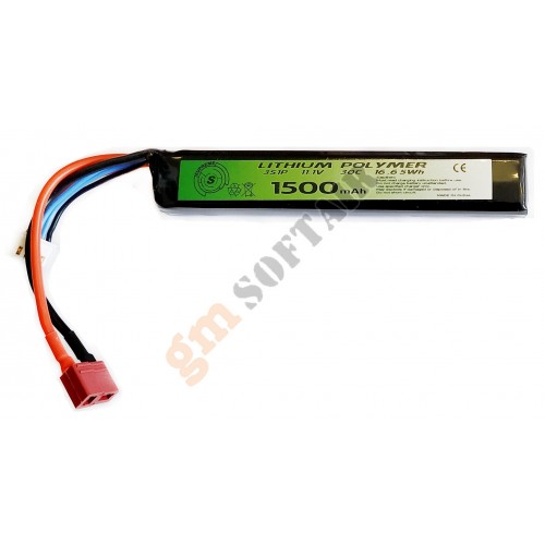 LiPo 11.1 x 1500 30 C Tubo (SUPREME) LiPo 11.1 x 1500 30 C Tubo (SUPREME)