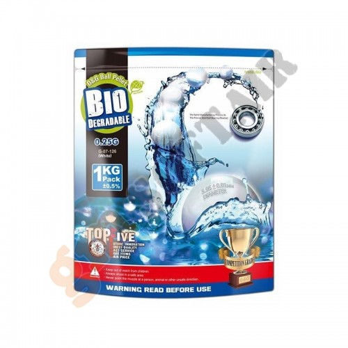 4000bb 0.25 BIO White BBs Bag (G-07-126 G&amp;G)
