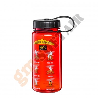 Tritan Bottle Wide Mouth Campfires (550 ml) Red / Black (HY-WC5-TT Helikon-Tex)
