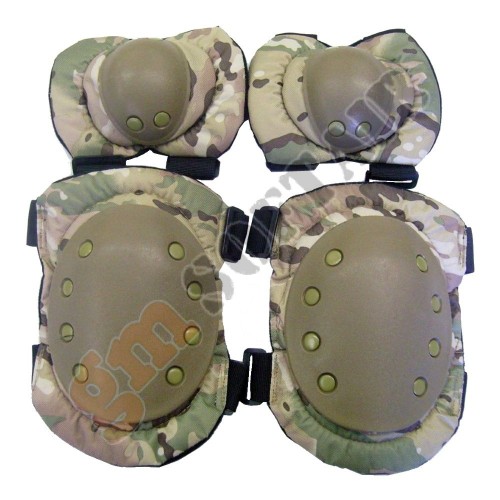 Set Ginocchiere e Gomitiere Multicam Set Ginocchiere e Gomitiere Multicam