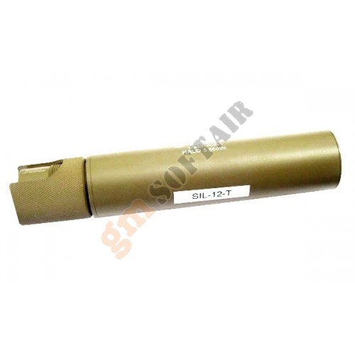 Silenziatore TAN Gemtech 19cm (SIL12 Royal) Silenziatore TAN Gemtech 19cm (SIL12 Royal)