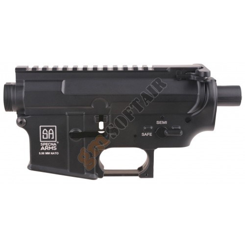 Guscio per M4/M16 in Metallo - NO Logo - Black (SPE-09-004045 Specna Arms)