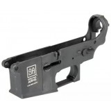 Guscio per M4/M16 in Metallo - SA Logo - Black (SPE-09-016265 Specna Arms)