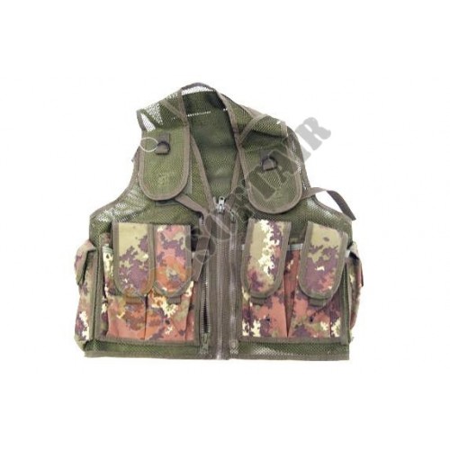 Gilet Tattico a Rete tipo Arktis con zip ITA (H10051 Royal) Gilet Tattico a Rete tipo Arktis con zip ITA (H10051 Royal)