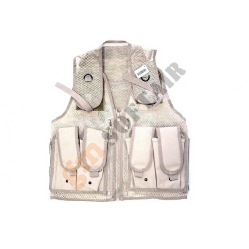 Gilet Tattico a Rete tipo Arktis con zip TAN (H10051 Royal) Gilet Tattico a Rete tipo Arktis con zip TAN (H10051 Royal)