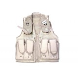 Gilet Tattico a Rete tipo Arktis con zip TAN (H10051 Royal)