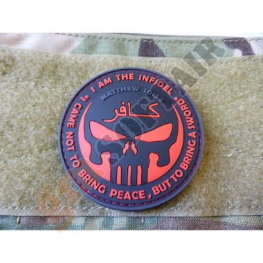 Patch PVC The Infidel Punisher - BlackMedic (SG.TIP.BM JTG)