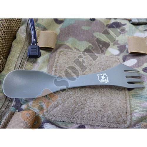 Ultralight Outdoor Spoon with Fork and Knife - Ranger Green (JTG.OL5.sg JTG)