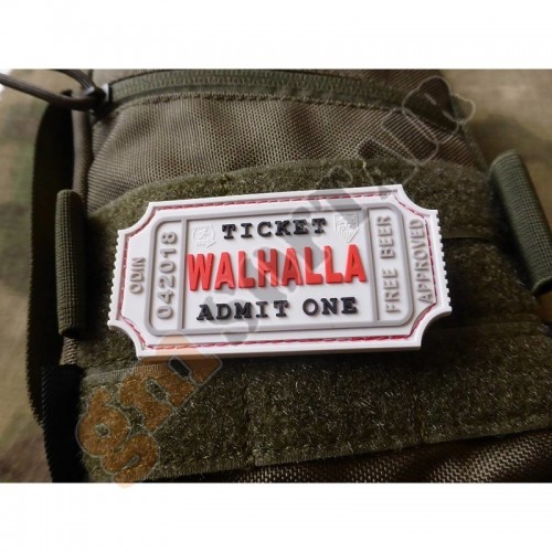Patch PVC Walhalla Ticket - Odin Approved - Christmas Edition (JTG.WTBP.ce JTG)
