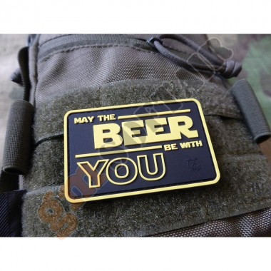 Patch PVC May The Beer Be With You - Full Color (JTG.MTB.fc JTG)