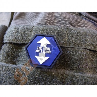 Patch 3D Hexagon The Man / The Legend - Full Color (JTG.H.TMTL.fc JTG)