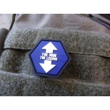 Patch 3D Hexagon The Man / The Legend Full Color (JTG.H.TMTL.FC JTG)