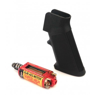 AEG Slim Pistol Grip with Super High Torque Motor (PG-M-004-BK ARES)
