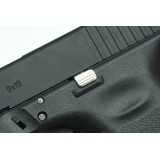 Standard Slide Stop per G19 Gen3/4 & G17 Gen4 Marui - Red (GLK-155(A) GUARDER)