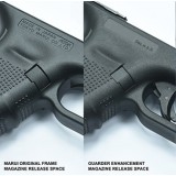 Original Frame per Marui G17 Gen.4 - Black (GLK-231(BK) Guarder)