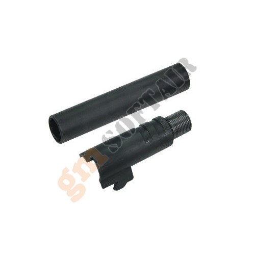 Canna Esterna G17 - Acciaio - Black (GLK-22(BK) Guarder)