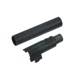 Canna Esterna G17 - Acciaio - Black (GLK-22(BK) Guarder)
