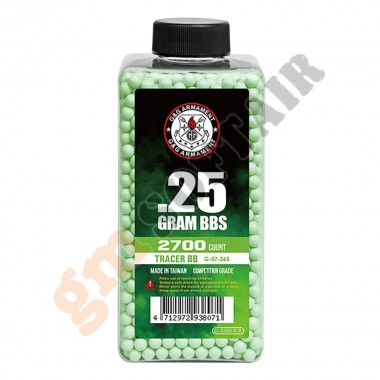 Bottiglia 0.25g Traccianti 2700bb - GREEN (G-07-265 G&G)