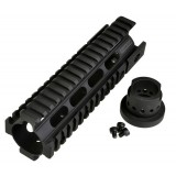 Daniel Defense 7.62 Lite Rail da 9 Pollici - BK (DD762LITE MADBULL)