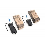 Strike Ind. Angled Vertical Grip Long - Black - M-Lok (SI-AR-CMAG Madbull)