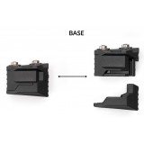 Strike Ind. Angled Vertical Grip Long - Black - Picatinny Rail (SI-AR-CMAG-RAIL Madbull)