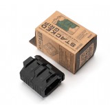 Strike Ind. Angled Vertical Grip Long - Black - Picatinny Rail (SI-AR-CMAG-RAIL Madbull)