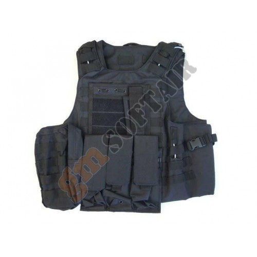Body Armor con Tasche Nero (GIUKV002B GM)