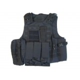 Body Armor con Tasche Nero (GIUKV002B GM)