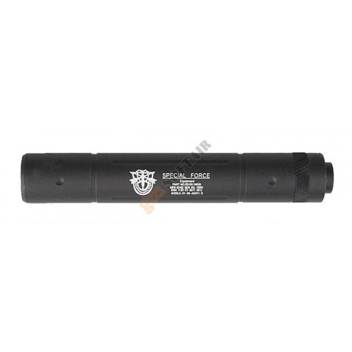 Silenziatore 190mm Zombie Killer Nero (BD0447 BIG DRAGON)