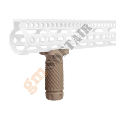 Short Golfball Pattern Foregrip for Keymod System - TAN (BD9000 BIG DRAGON)