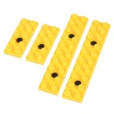 Block Rail Cover Picatinny - Yellow (183194 First Factory)