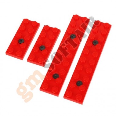 Block M-LOK Cover - Red (183224 First Factory)