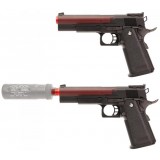 Canna Esterna Hi-Capa 5.1 - Non Recoil 2Way - Black (167637 Nine Ball)