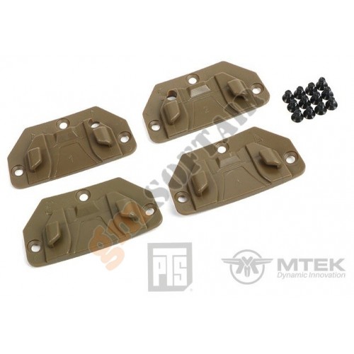 MTEK FLUX Hooks for Retention Strap - Black (MF103140307 PTS)