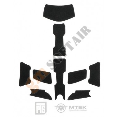 MTEK FLUX Exterior Velcro Kit - Black (MF203140307 PTS)