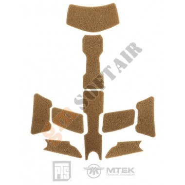 MTEK FLUX Exterior Velcro Kit - Coyote (MF203140351 PTS)