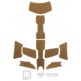 MTEK FLUX Exterior Velcro Kit - Black (MF203140307 PTS)