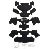 MTEK FLUX Interior Velcro Kit - Black (MF204140307 PTS)