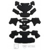 MTEK FLUX Interior Velcro Kit - Black (MF204140307 PTS)