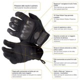 Guanto Testudo Mission tg. M (OG21M Vega Holster)