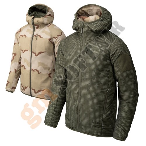 Rev. Wolfhound Hoodie Jacket® - Windpack - Desert Night/US Desert - Tg.M (KU-RWH-NL Helikon-Tex) Rev. Wolfhound Hoodie Jacket® - Windpack - Desert Night/US Desert - Tg.M (KU-RWH-NL Helikon-Tex)