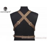 Lightweight Tactical Chest Rig Coyote Brown