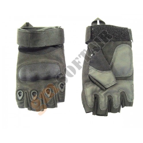 Guanti Mezze Dita Prot. Nocche BK Tg. XL (GL25 Royal)