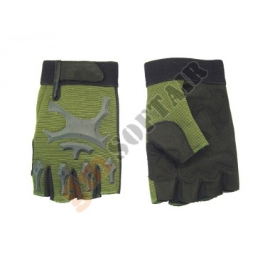 Guanti Mezze Dita Dorso Rinforzato OD Tg. L (GL51 Royal)