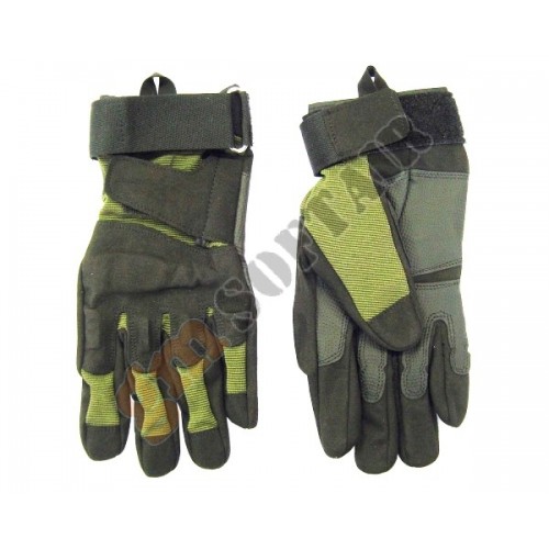 Guanti Tessuto/Pelle Verdi Tg. XL (GL38 Royal) Guanti Tessuto/Pelle Verdi Tg. XL (GL38 Royal)