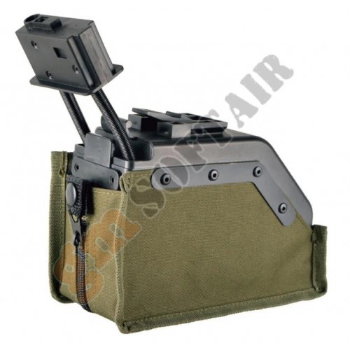 Caricatore Elettrico da 2000 bb per Serie M249 (DB117 D|Boys)