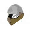 Mandible Guard for FAST Helmet - Dark Earth (TB1304 FMA)