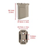 AVG Grip Frontale per Sistemi Keymod/M-Lok Desert (MP01009-DE MP)