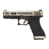 G17 Force Series T7 Black -Silver Barrel and Slide (WG01WET-7 WE)
